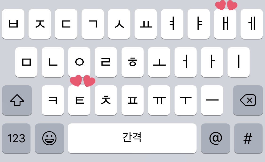 korean keyboard layout ime